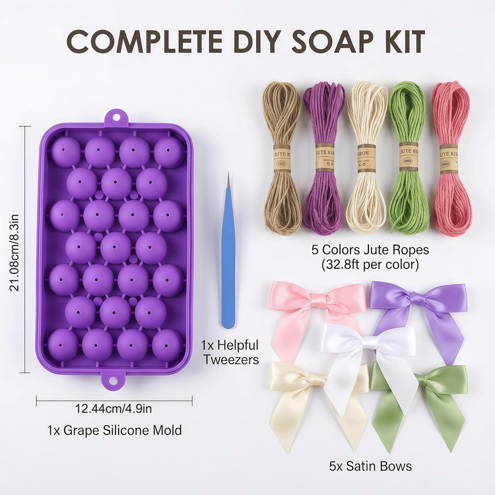 ชุดทำสบู่ DIY แม่พิมพ์สบู่รูปอ - Soap Making Kit For Beginners บทวิจารณ์และราคา