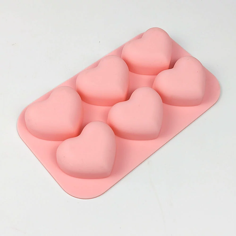แม่พิมพ์ซิลิโคนรูปหัวใจ 6 ช่อง - Soap Making Gifts บทวิจารณ์และราคา