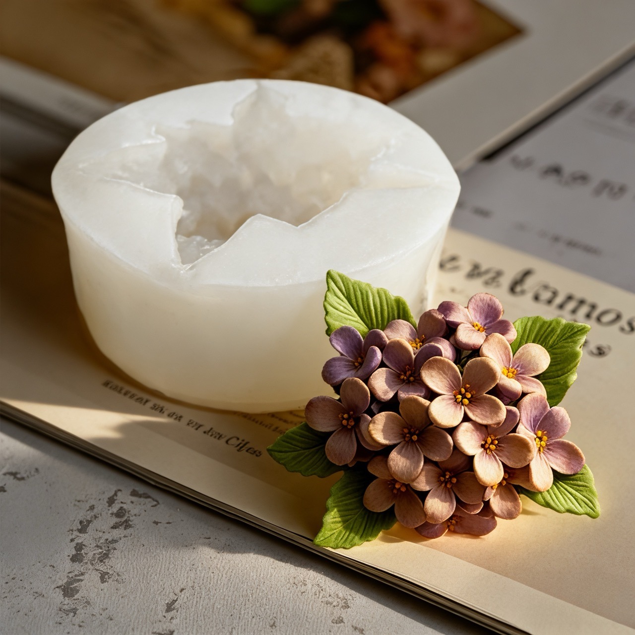 แม่พิมพ์ซิลิโคนรูปดอกไม้ 3 มิต - Soap Making Gifts บทวิจารณ์และราคา