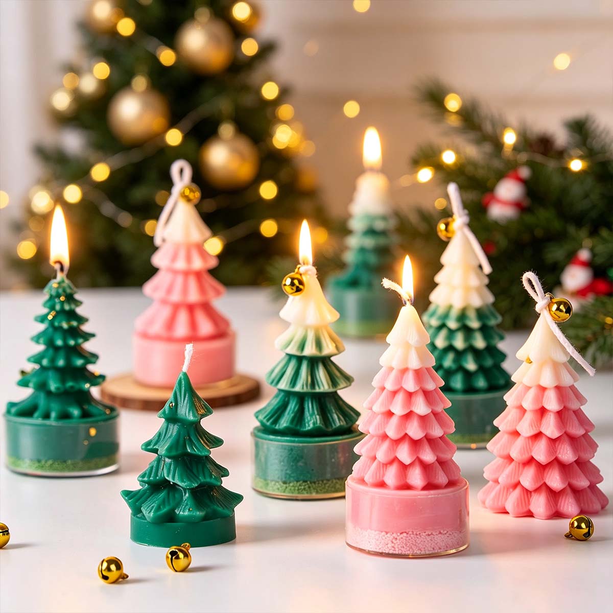 แม่พิมพ์ซิลิโคนต้นคริสต์มาส 3  - Soap Making Gifts บทวิจารณ์และราคา